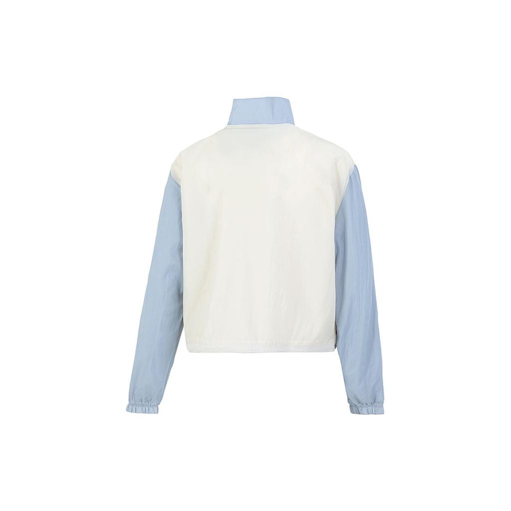 Puma Повседневная спортивная куртка на молнии с цветными блоками, женская куртка бежевого цвета 532726-73