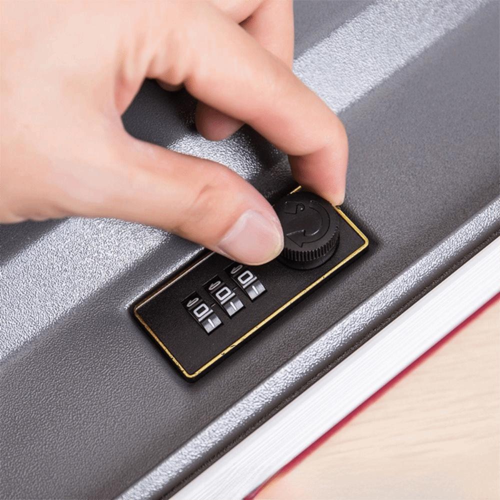 3 Digit Drawer Turntable Password Lock Anti-Theft Dial Combination Lock Safe Deposit Box