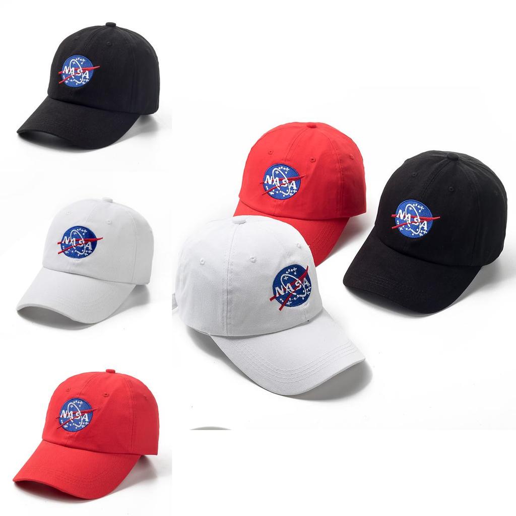 Premium Quality Cotton Nasa Letter Embroidered Baseball Cap Adjustable For Any Head Size