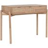 Console - HOME ESPRIT - Multicoloured - Rattan and Fir - 105 X 26 X 45 Cm - Elegant Entrance Furniture