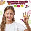 18 Pcs Fidget Sensory Rings Set – Stress Relief Anxiety Rings for Kids & Adults, Soft and Stretchy, Ideal for ADHD, Autism, Focus & Calming Therapy
