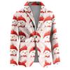 Men's Ugly Christmas Corduroy Warm Pocket Suit Jacket Cardigan Men's Casual Suit