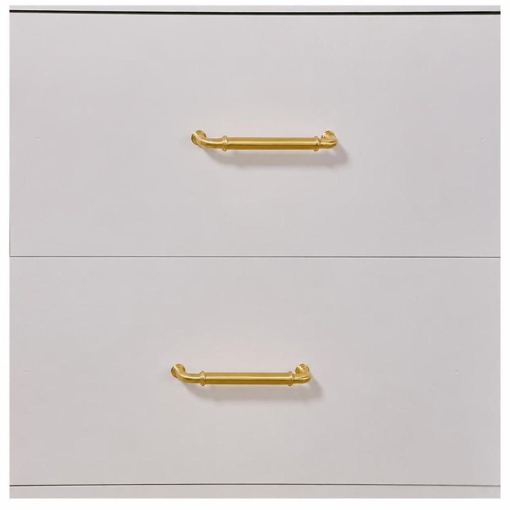 Solid Brass Cabinet Pulls Anti Rust Cabinet Knob Hardware Modern Drawer Handles Furniture Cabinets