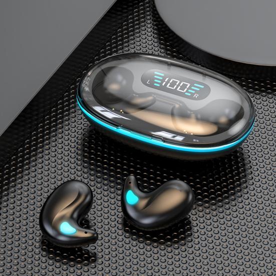 Беспроводные наушники X55 True Bluetooth-совместимые 5,3-дюймовый водонепроницаемый светодиодный дисплей с шумоподавлением и длительным сроком службы батареи
