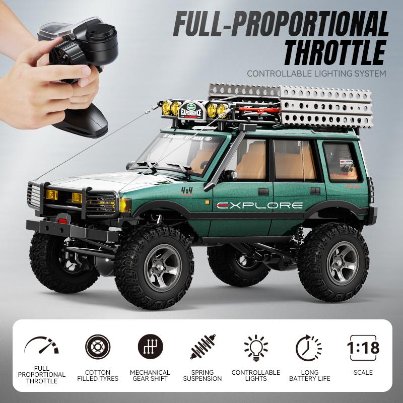 Новый LR1801 2.4G 1:18 RC Автомобиль Вездеход 4WD Полностью Пропорциональный Режим RC Симуляция Преодоление Препятствий Внедорожник Автомобиль с Дистанционным Управлением Игрушка Подарок для Мальчика
