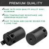 3-Port Oil Reservoir Catch Can Tank with Drain Valve & Breather Filter Universal