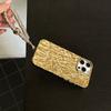 Браслет из жестяной бумаги со стразами Чехол для телефона для iphone 17 16 15 14 13 11 12 Pro Max X XS Max XR Волна Водопад Ударопрочный Мягкий чехол