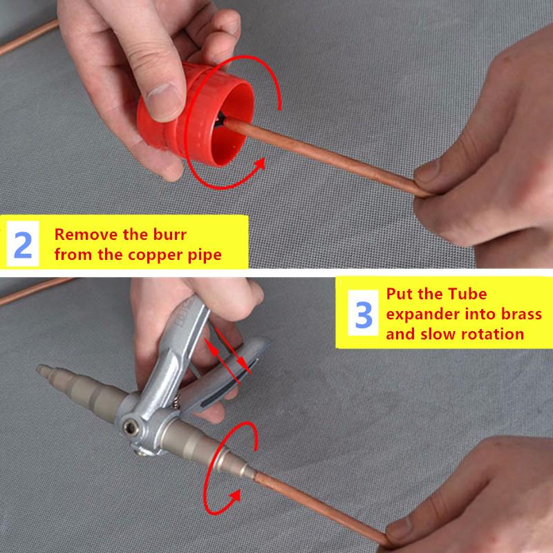 Расширитель трубки Air Con Холодильник Медная трубка HVAC Swager 6-22 мм