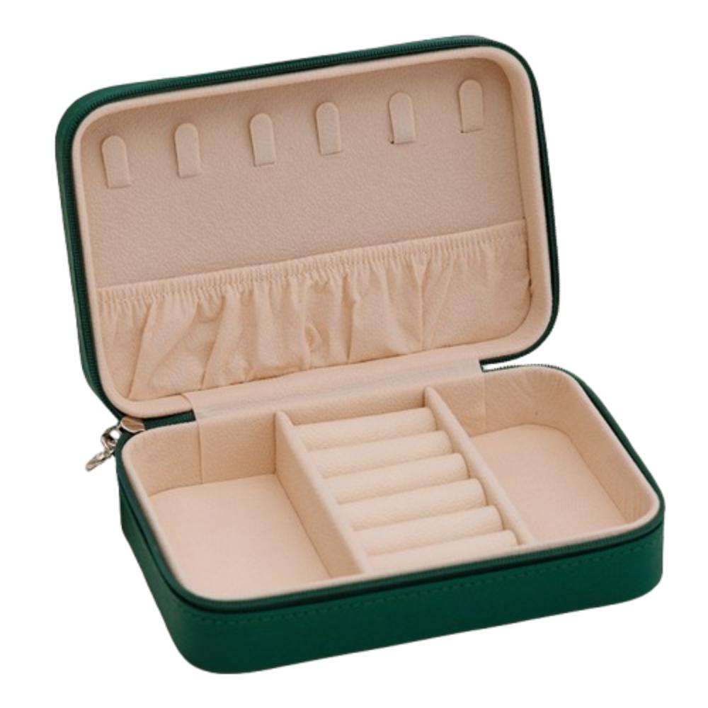 Dustproof Trinkets Storage Organizer Large Capacity Jewelry Storage Case  Travel