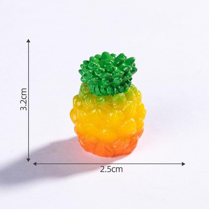 Микро-ландшафт Симуляция Еды Игрушки Личи Клубника Фрукты Милые Декоративные Аксессуары и Маленькие Украшения