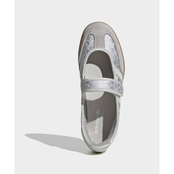 Adidas Originals Samba Jane Comfortable Daily Flat Mary Jane Shoes Women shoes Gray KK0924