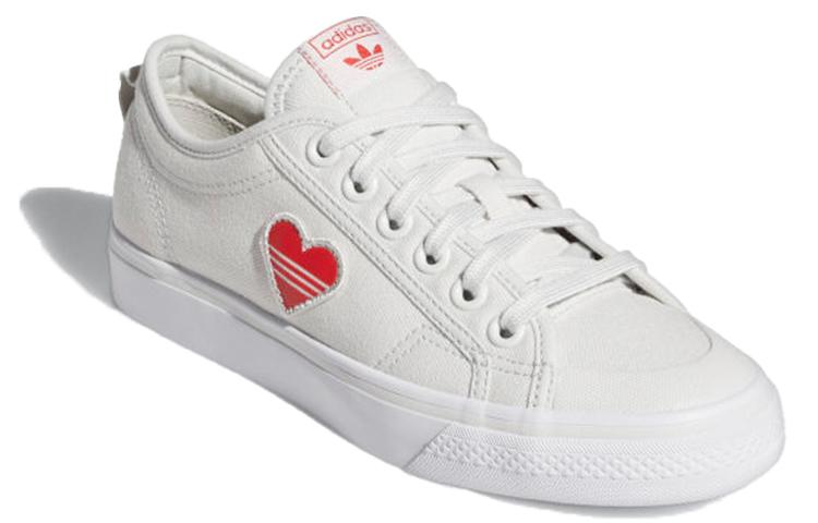 adidas Женские кеды Nizza Trefoil 'White Red' H02542