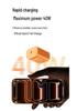 PISEN 40 Вт GaN PD Быстрое зарядное устройство для iPhone 17 Pro Max и Apple 15 Pro 16