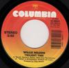 7-дюймовая пластинка WILLIE NELSON - Twilight Time 3808541 Columbia 1988 США Фолк Б/У