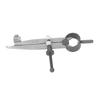 Flat Leg Spring Caliper Carbon Steel Spring Divider Multipurpose Scribing Tool for Woodworking