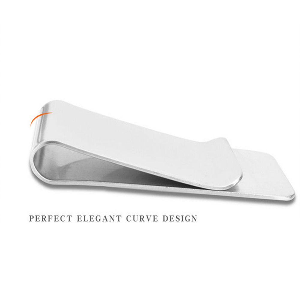 Зажим для удостоверения личности кредитной карты, металлический зажим, держатель для банкнот, тонкий карманный зажим для денег, кошелек, зажим для денег, мужской кошелек