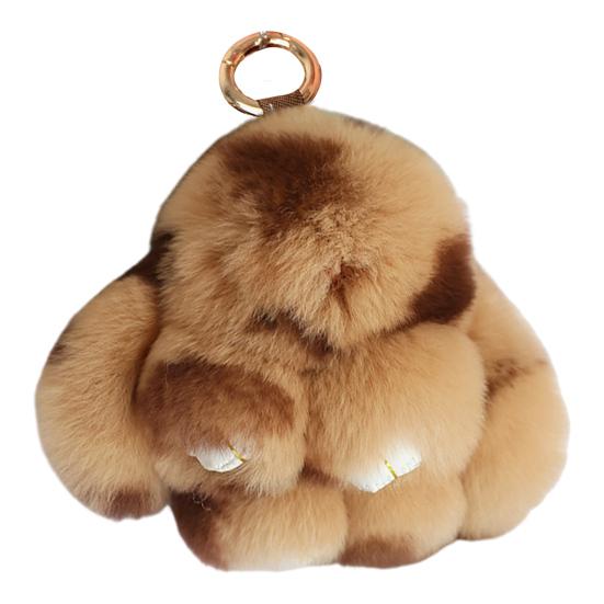 Брелок-подвеска в виде кролика Yousheng, ручная работа, мягкий кролик, подвеска на сумку из искусственного меха, многофункциональный аксессуар для кошелька