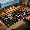 Mushroom Color Mouse Pad Large Gaming Table Cushion Non-slip Laptop Tablet Big Mousepad XXL Mat Mini PC Playmat With Lock Edge