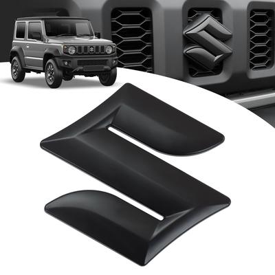 Maplewoodcar Новый дизайн Suzuki Jimny Выделенная эмблема S для передней части Не требуется удаление оригинального логотипа Установка без повреждения Внешние аксессуары Защитные