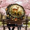 1PC deer floral Umbrella-8-Rib Reinforced, Automatic Open, Lightweight & Durable, Cute Fashion Accessory for Outdoor-K1316