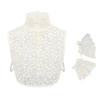 Ruffle Lace Hollow False Sleeves Decorative Wrist Cuffs Removable Faux Sleeves Arm Sleeves Fake Sweater Cuffs
