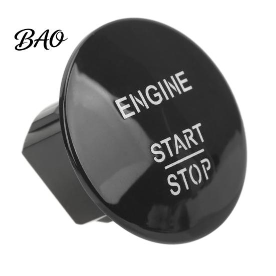 OEM Style Start Button Engine Stop Switch for Mercedes Benz, Car Push Seamless Fit Starter Switch, Button, Replacement Accessory Metal Panel Butto
