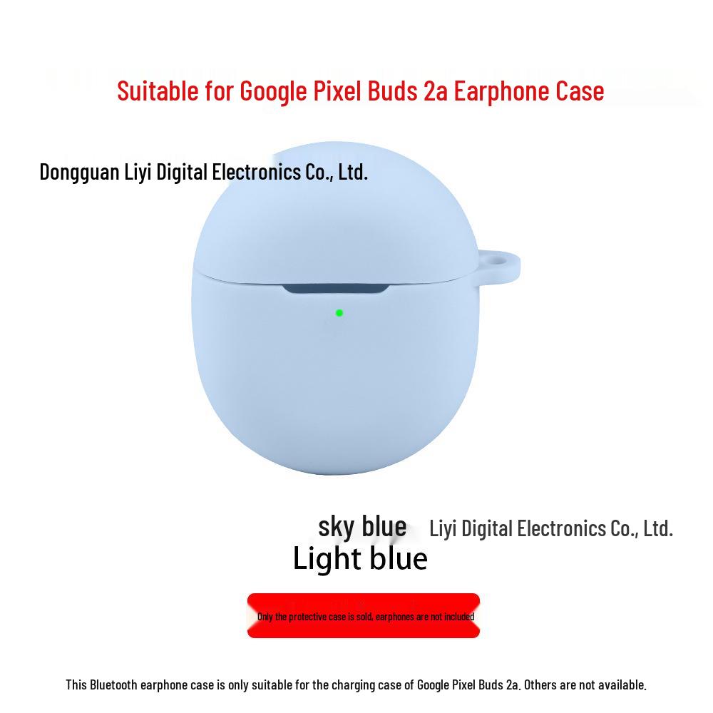 Google Pixel Buds 2 Protective Silicone Charging Case Storage Bag