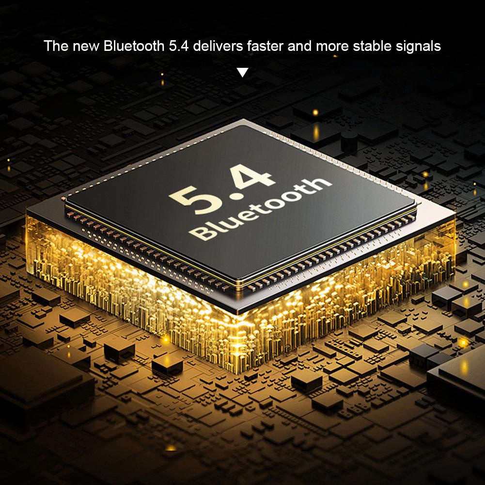 Наушники Bluetooth с искусственным интеллектом и функцией перевода, с цветным ЖК-экраном, шумоподавлением, спортивные наушники