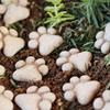 20 шт. DIY Украшения Кошачья Лапа Камень Ступенька Украшение для Газона Бонсай Дисплей Смоляной Камень для Бонсай Микро-Ландшафт Брусчатка