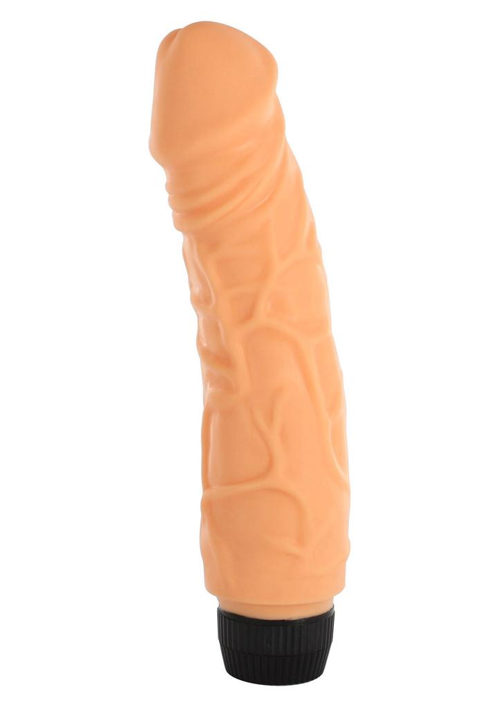 Vinyl P-Shape Vibrator No.6 Light Skin Tone