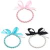 Simulated Pearl Cat Bead Collar Bling Pet Simulated Pearl Collar Pet Pearl Necklace  Pet Show