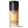 MAC Studio Fix Fluid Skin Balancing Complex Longwear Soft Matte Foundation SPF 25 PA++, NC20, 1 Piece, 30ml