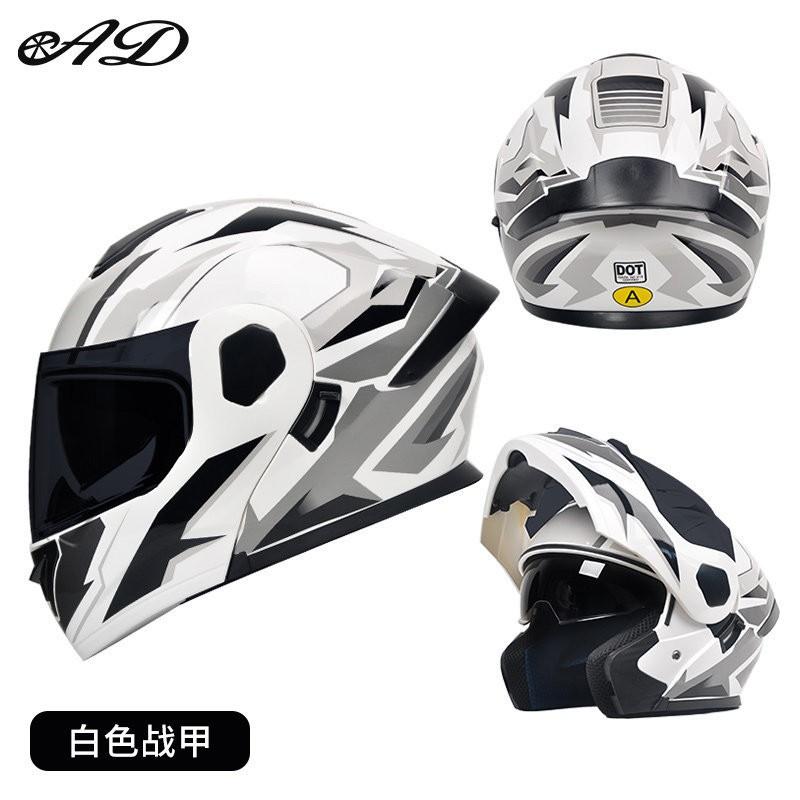 3C DOT Certified Full Face Motorcycle Helmet Men Women Winter Modular Motorbike Safety Electric Bike Riding Gear
