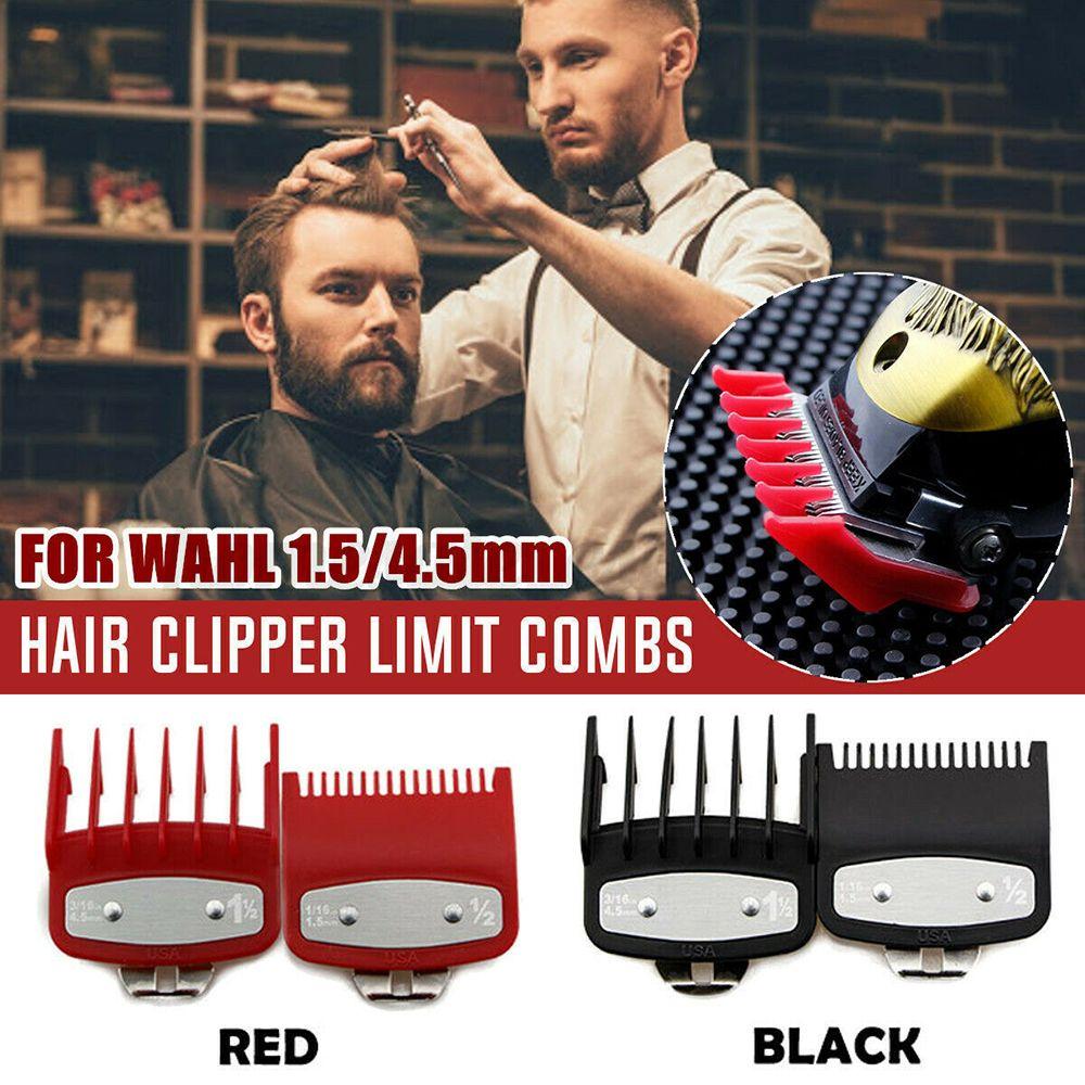 2PCS/Set Men Fashion Attachment Universal Guide Trimmer Guards Hair Clipper Limit Comb