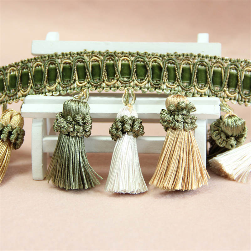 1 метр окантовка для штор швейная отделка кисточка бахрома обивка своими руками подушка декор