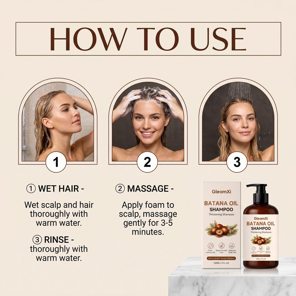 olumizing Moisturizing Shampoo Gentle Cleansing Fluffy Hair Long Lasting Fresh Scent Daily Hair Care Holiday Gift