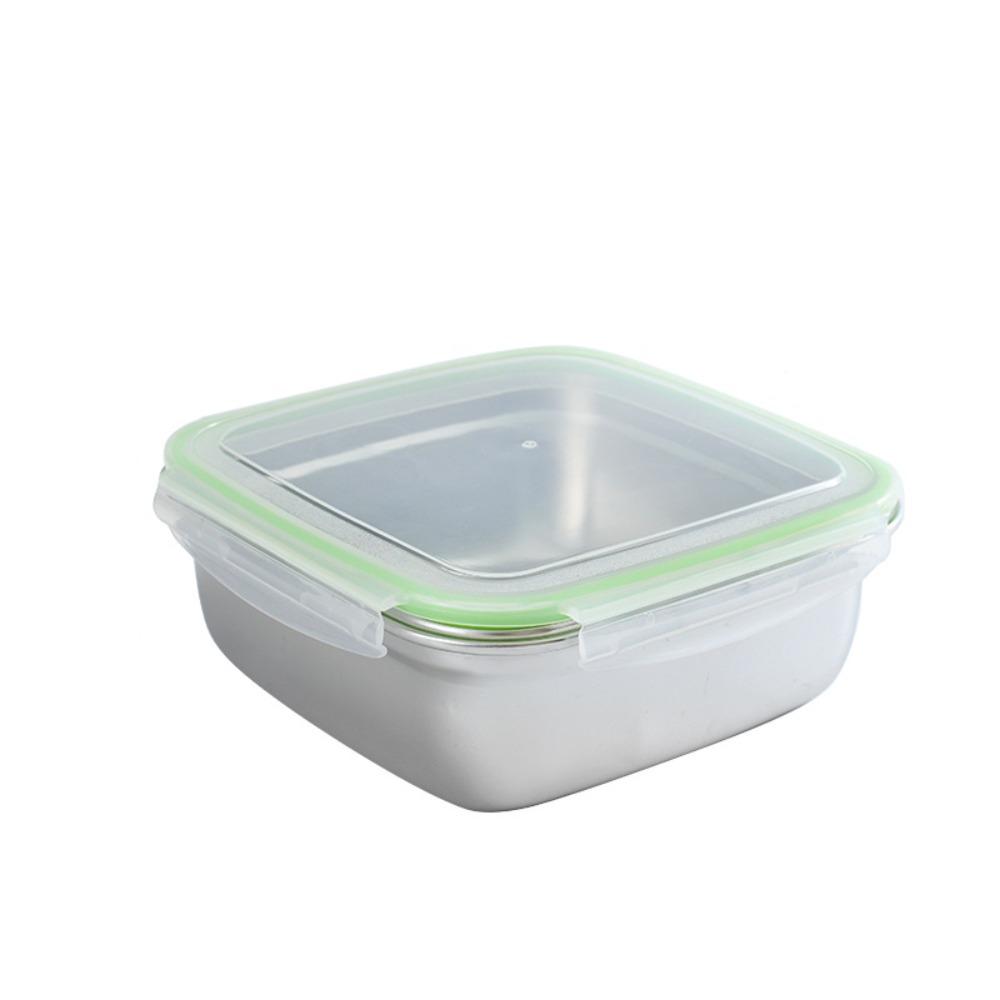 Sealed Lid Camping Lunch Box Leak-proof Kitchen Storage Box Food Storage Container Refrigerator