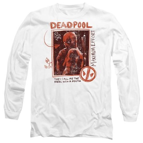 Футболка унисекс для взрослых Deadpool & Wolverine Maximum Effort Deadpool