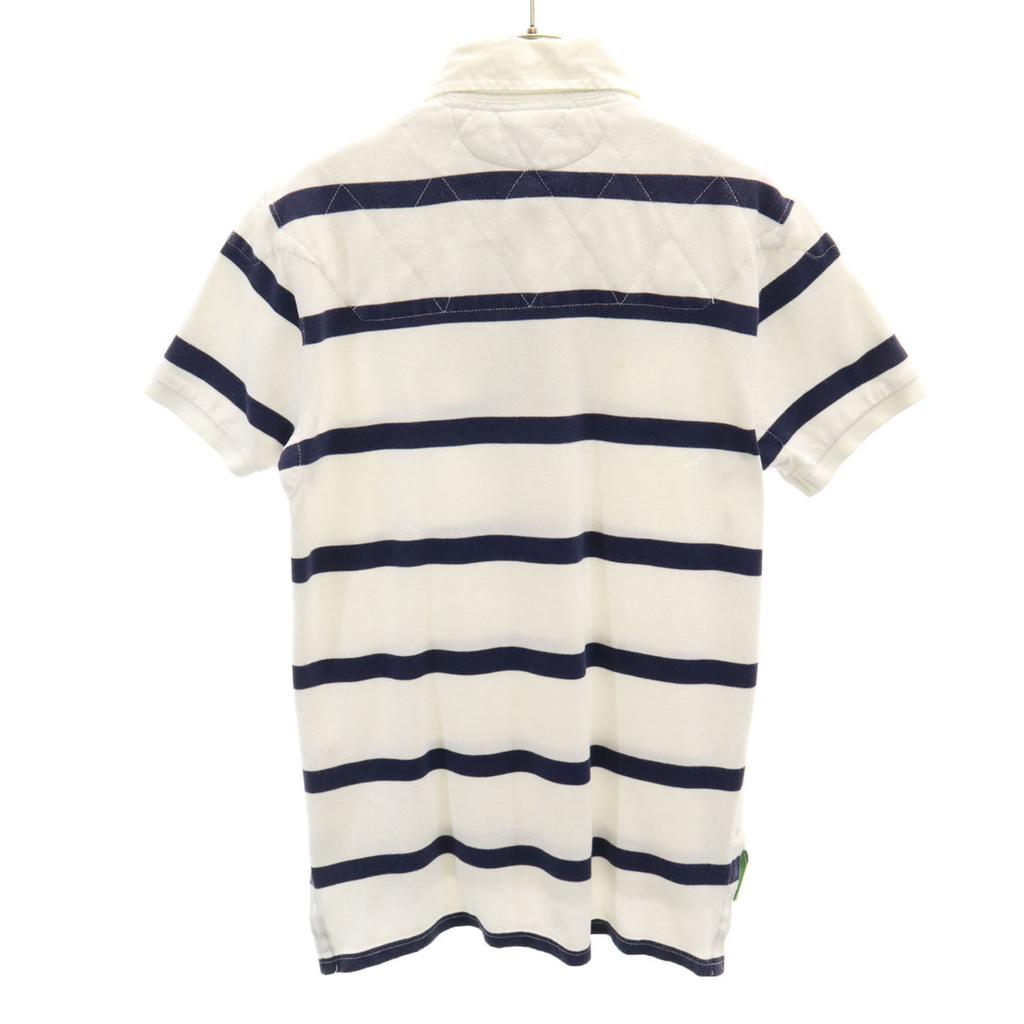 Поло от Ralph Lauren с узором в полоску, с коротким рукавом, CUSTOM FIT, размер L, мужское, б/у