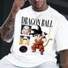 Аниме Футболка Dragon Ball Мужская Женская 2026 Лето Хлопок Короткий Рукав Футболка Графический Принт Goku Повседневная Уличная Одежда Топы Одежда Y2k