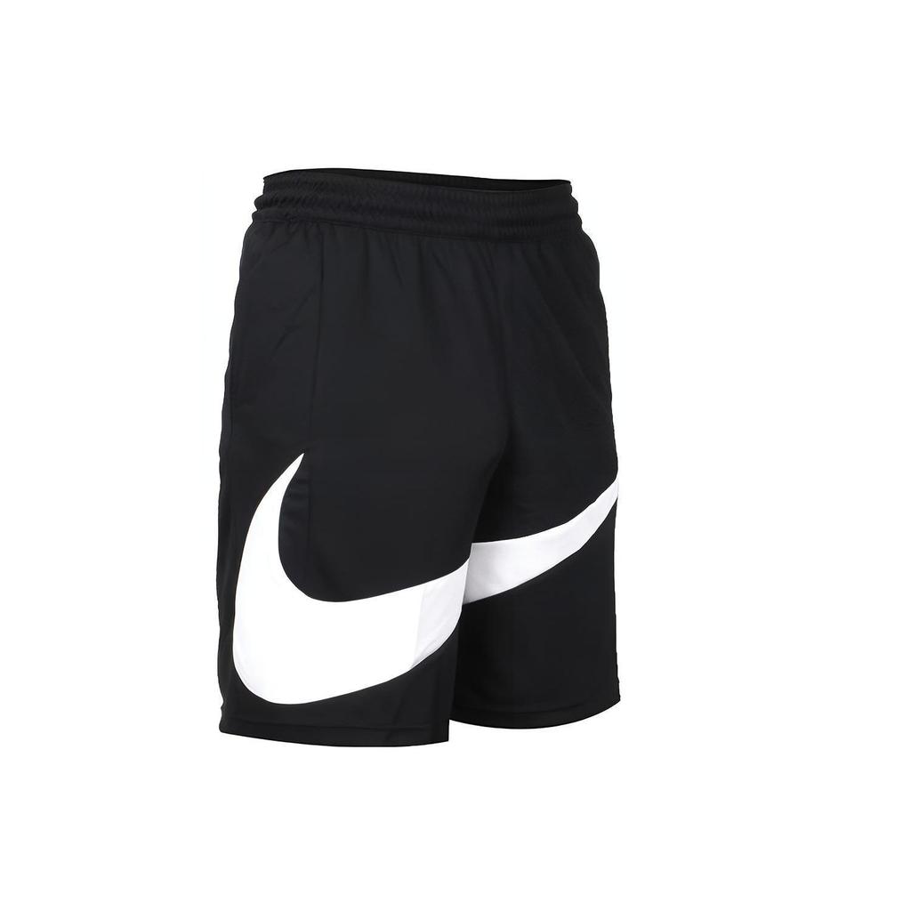 Nike Мужские баскетбольные шорты с большим контрастным логотипом, черные BV9386-011