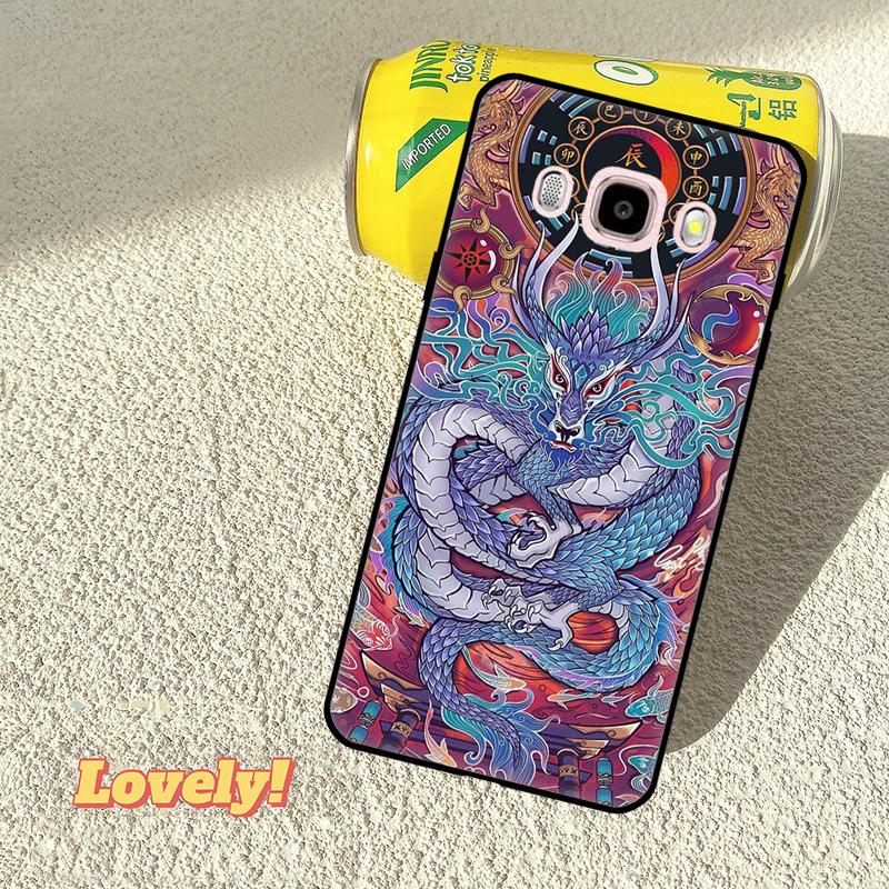 Чехол для телефона с китайским зодиаком Дракон Тигр для Samsung Galaxy J5 J3 J7 A5 J1 2016 2017 J2 Core J8 A9 J4 J6 A6 A8 Plus 2018