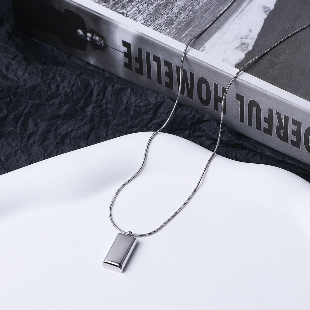 Sweater Chain Snake Bone Chain Geometric Necklace Clavicle Chain Korean Style Necklace Men Necklace
