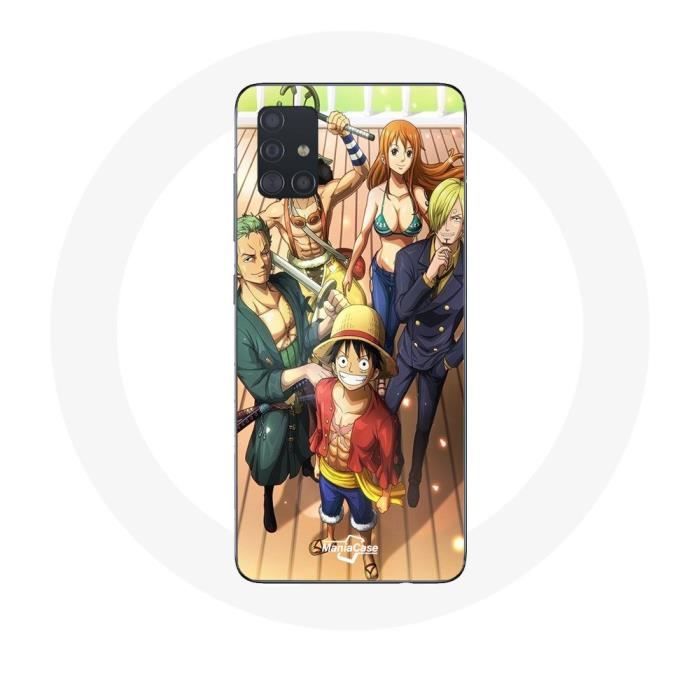 Coque - Maniacase - Samsung Galaxy A51 5G - One Piece Luffy - Souple - Manga Anime