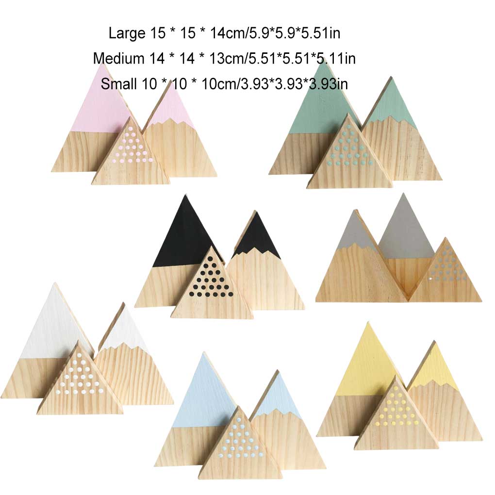 Скандинавский простой стиль треугольный орнамент детская спальня украшения модные украшения модный домашний декор подарок