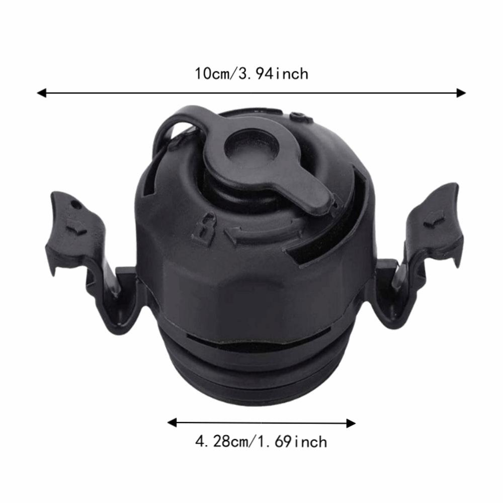 4.28 cm Air Mattress Valve Black 3 in 1 Air Valve Valve Cap Secure Seal Cap Inflatable Airbed