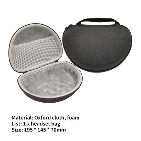 Сумка для хранения гарнитуры Устойчивая к царапинам Защищающая от падений Портативная Полезная Совместимая с Bluetooth Дорожная для переноски