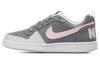 Кроссовки Court Borough Low из синтетической кожи, нескользящие, износостойкие, низкие, для катания на скейтборде, детские, серо-розовые 845104-008