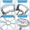 Apple Slicer Stainless Steel Pear Fruit Corer Slicer with 8 Sharp Blades 1/2pcs Fruit Cutter Divider Pitter Kitchen Essential