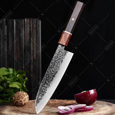 Нож для мяса из нержавеющей стали, многоцелевая открывалка для бутылок, кухонный нож, ручная ковка, нож Сантоку для мяса, фруктов, режущие инструменты